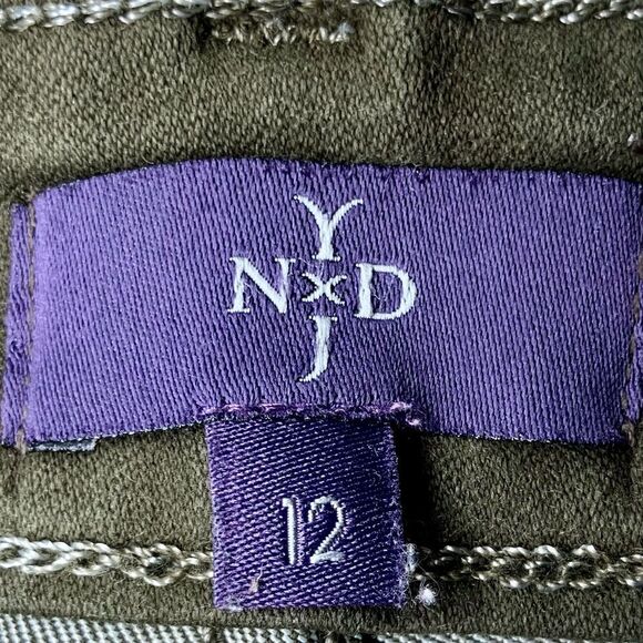 NYDJ Alina Legging Jeans in Olive Green Women’s 12 - Picture 6 of 9